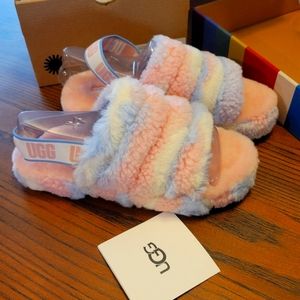 UGG Kids Fluff Yeah Slide NWT